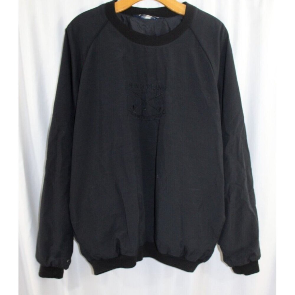 Sunderland of Scotland Mens‎ Black Long Sleeve Pullover Windbreaker XL
